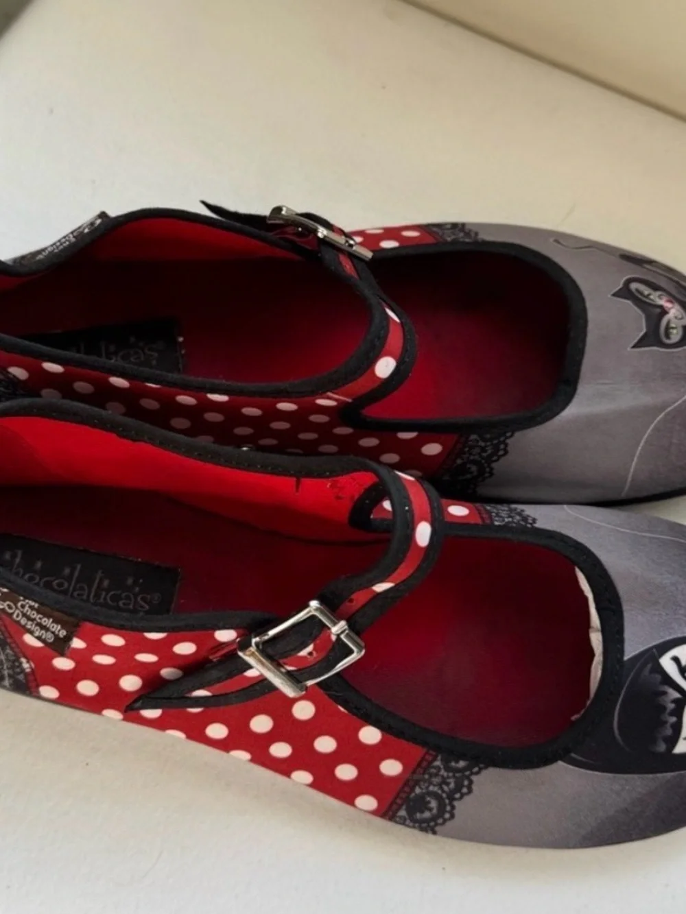 Hot Chocolate Design Chocolaticas Petunia Mary Jane Flats Size 36 US 6 - Picture 3 of 8